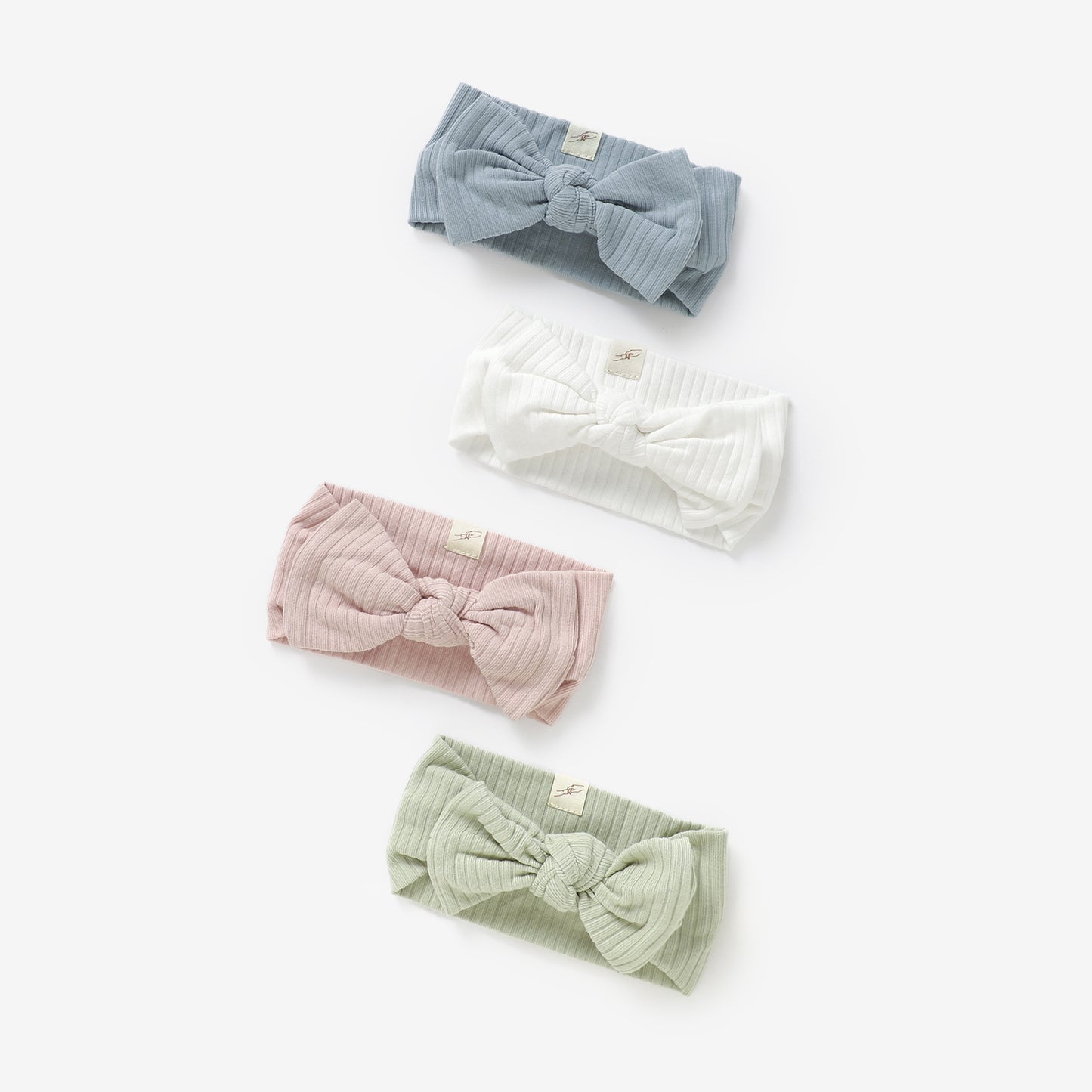 The Orly Bow Headband - Blush