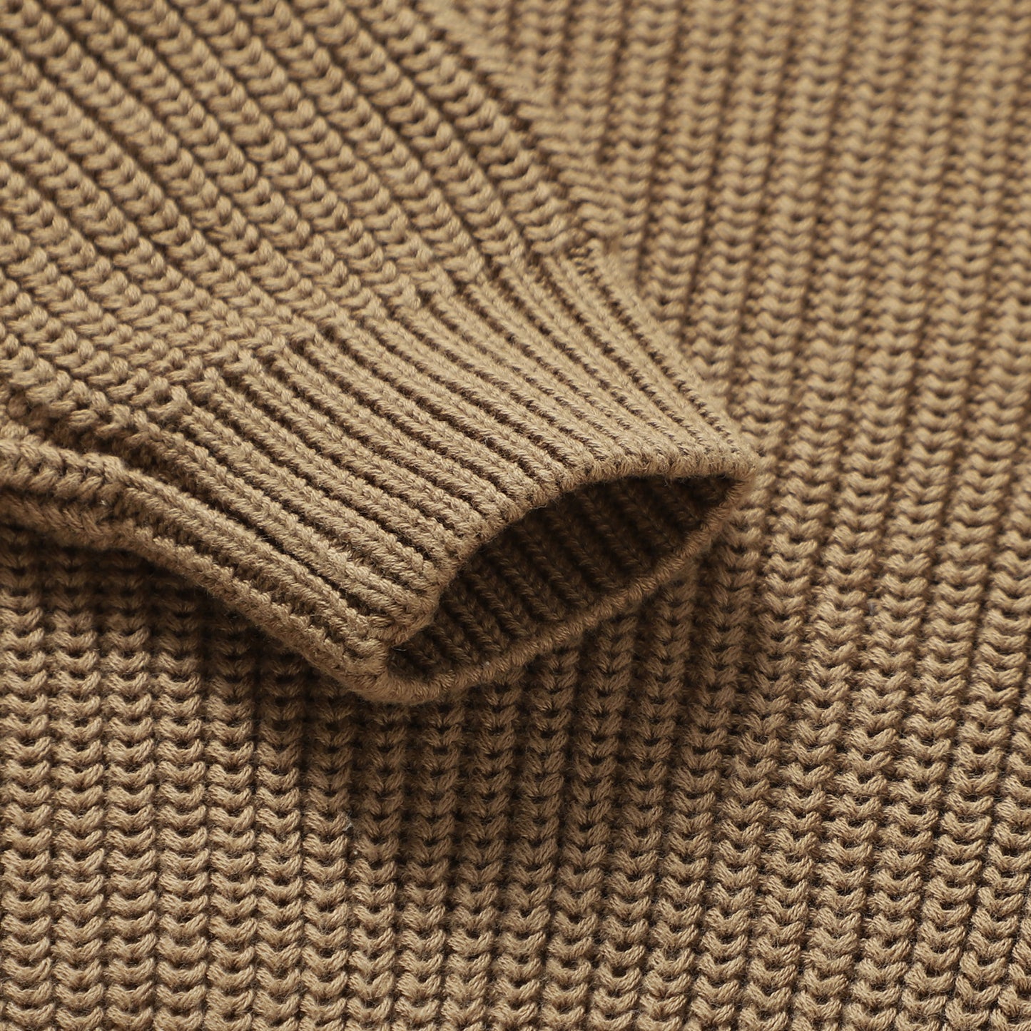The Sutton Knit Sweater - Cappuccino