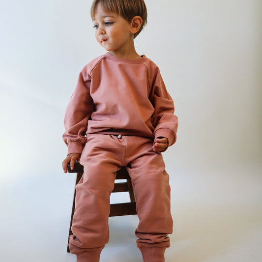 The Rue Jogger Set - Terracotta
