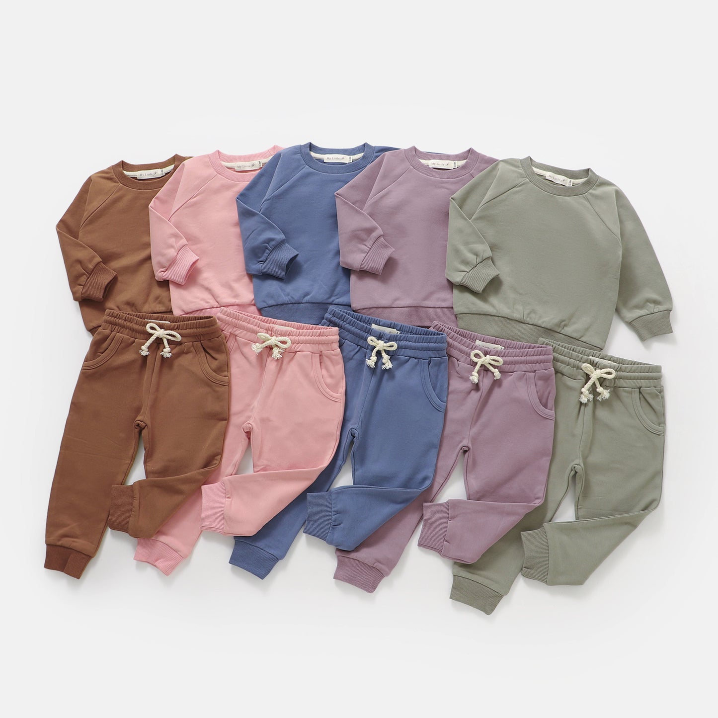 The Rue Jogger Set - Brown