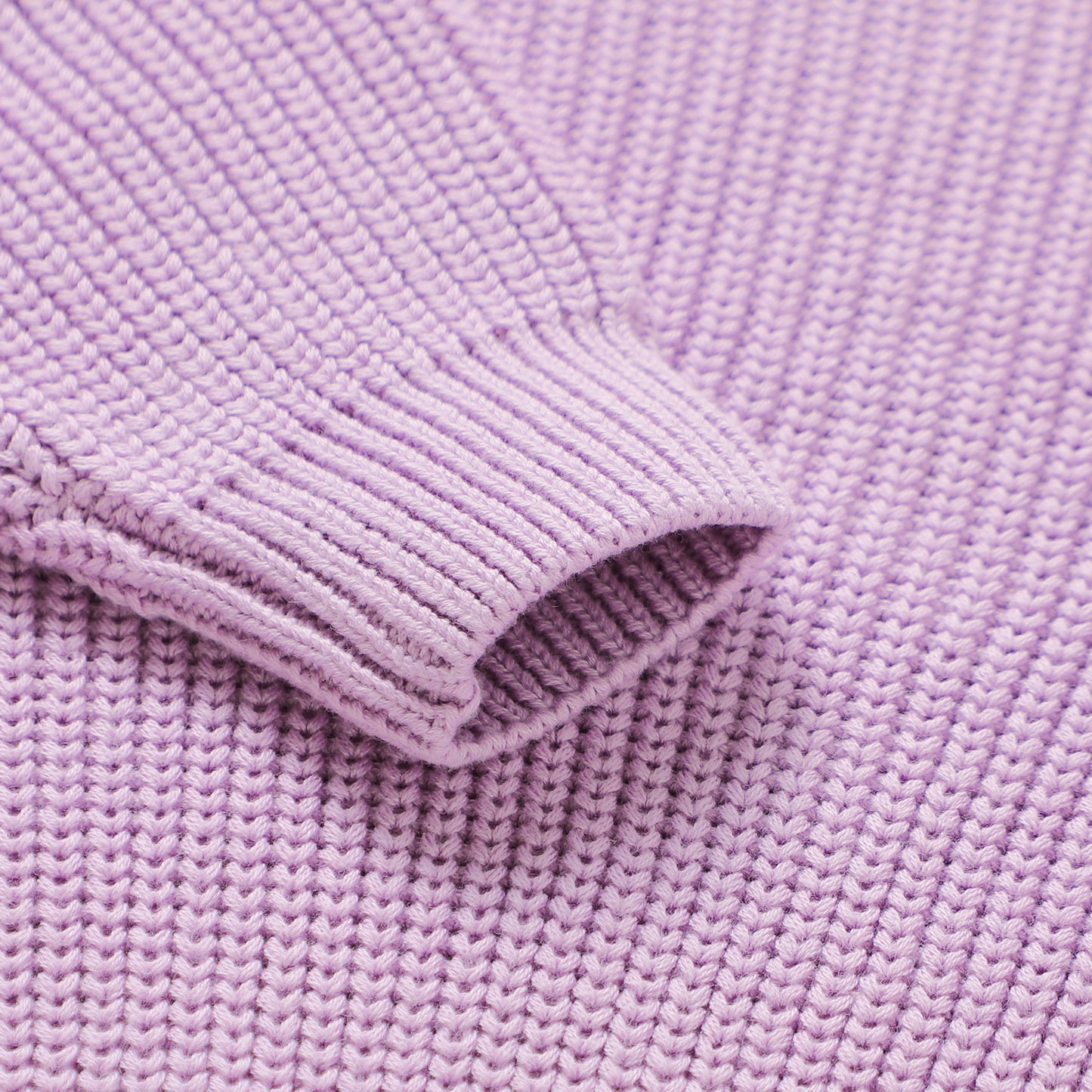 The Sutton Knit Sweater - Lavender