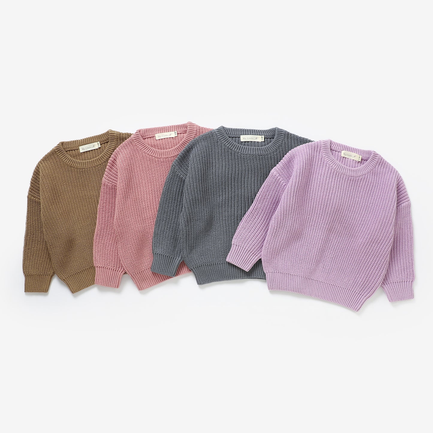 The Sutton Knit Sweater - Lavender