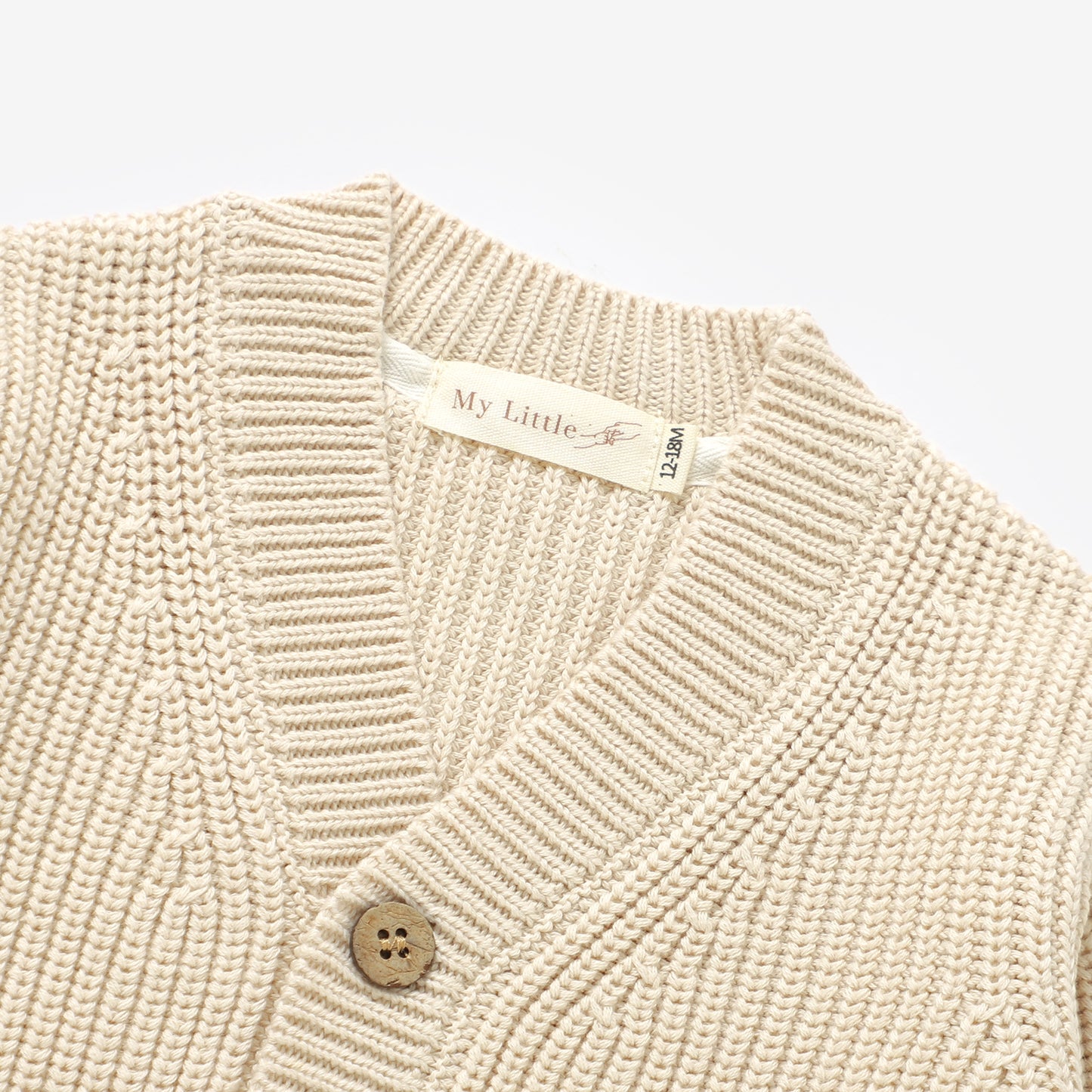 The Aran Cardigan - Cream