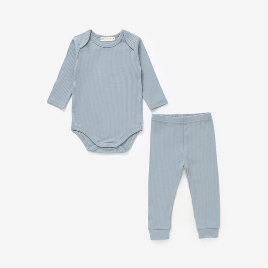 The Orly Bodysuit Set - Seaspray