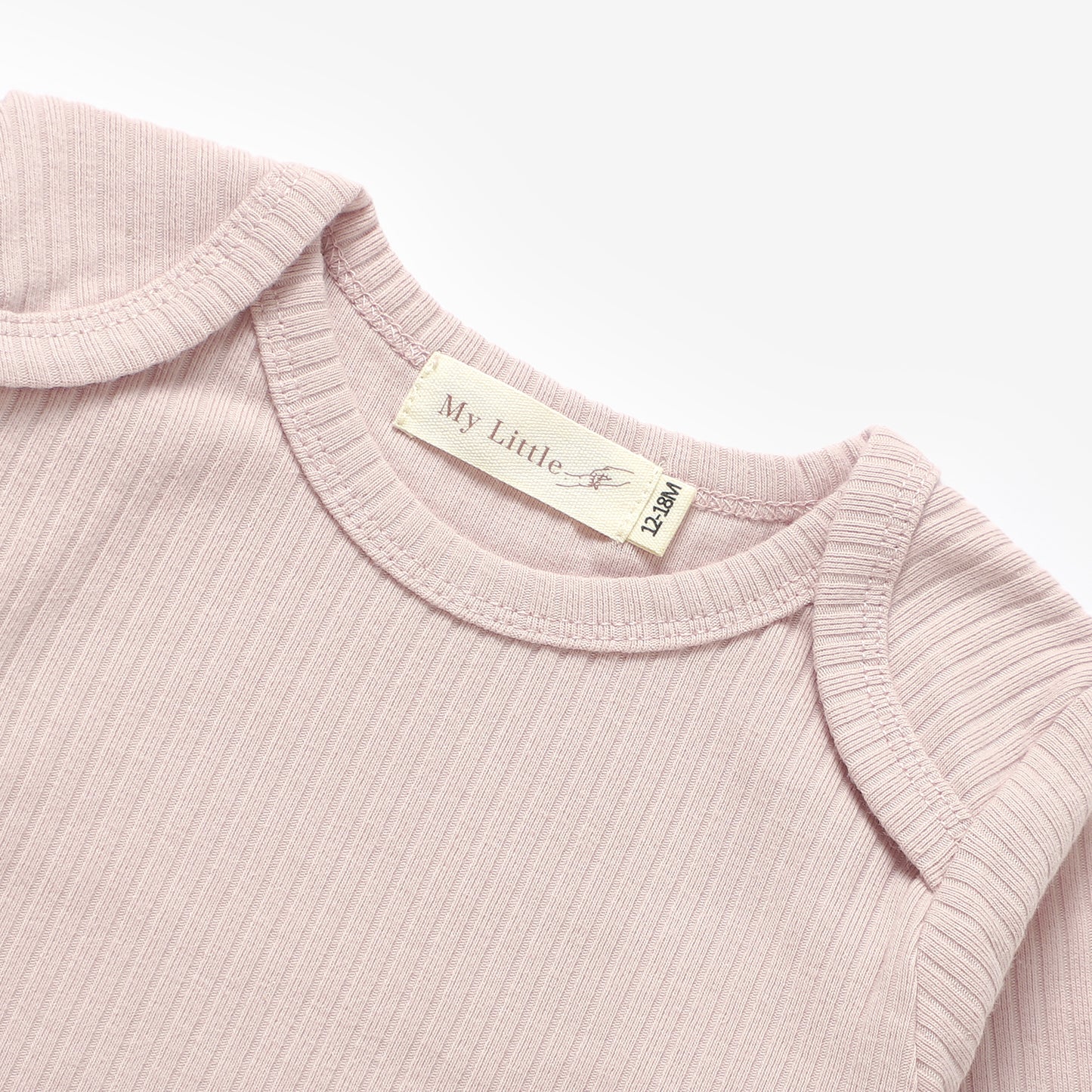 The Orly Bodysuit Set - Blush