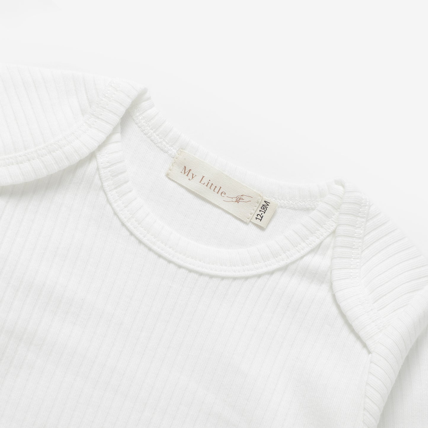 The Orly Bodysuit Set - White