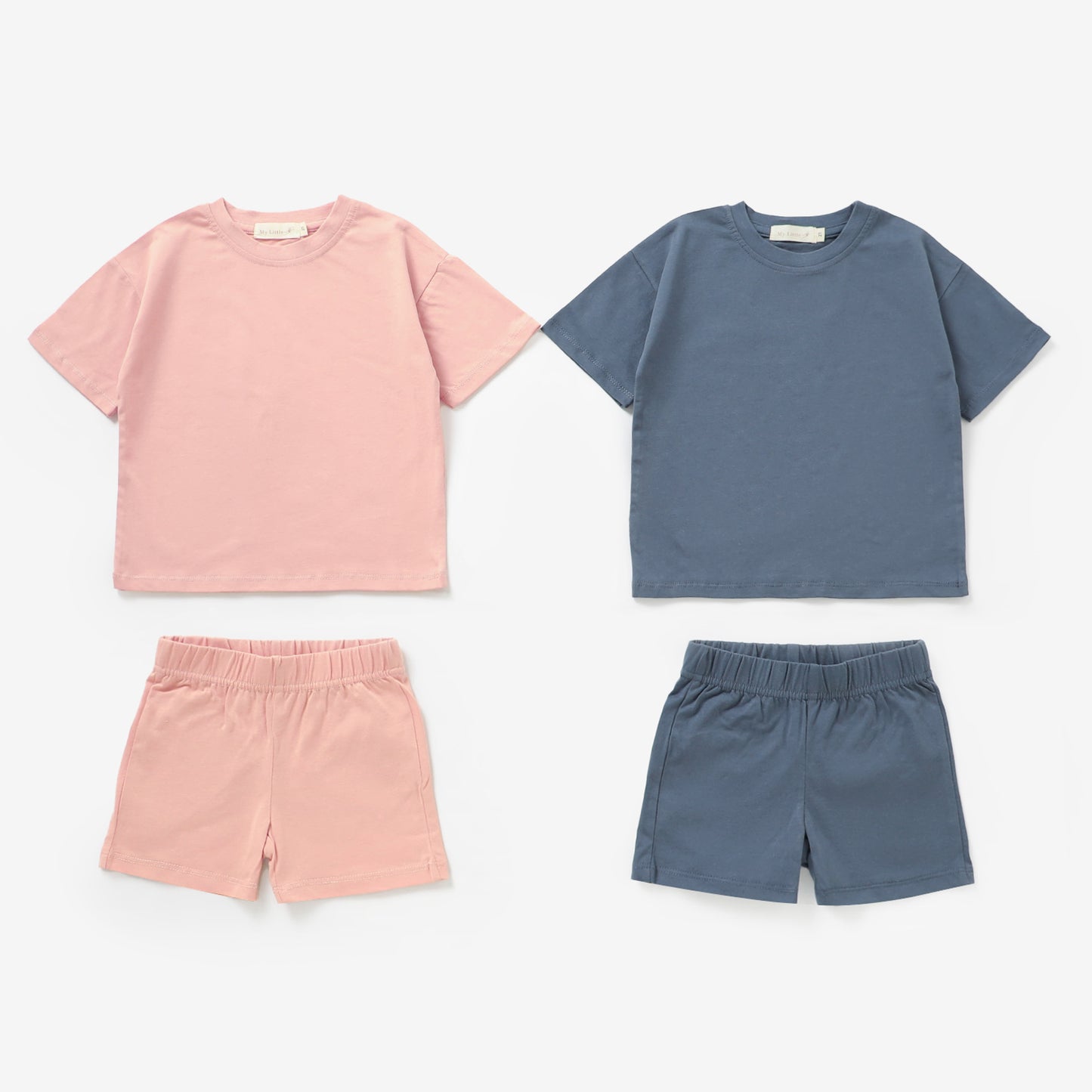 The Paros Short Set - Mediterranean Blue