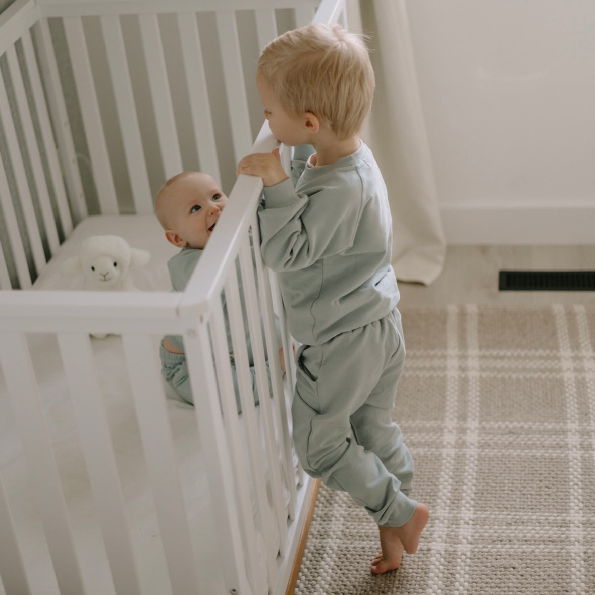 The Rue Jogger Set - Seafoam