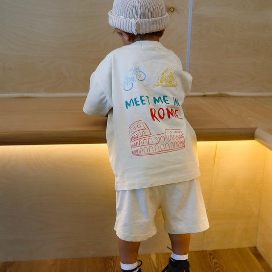 Meet Me In Rome Short Set