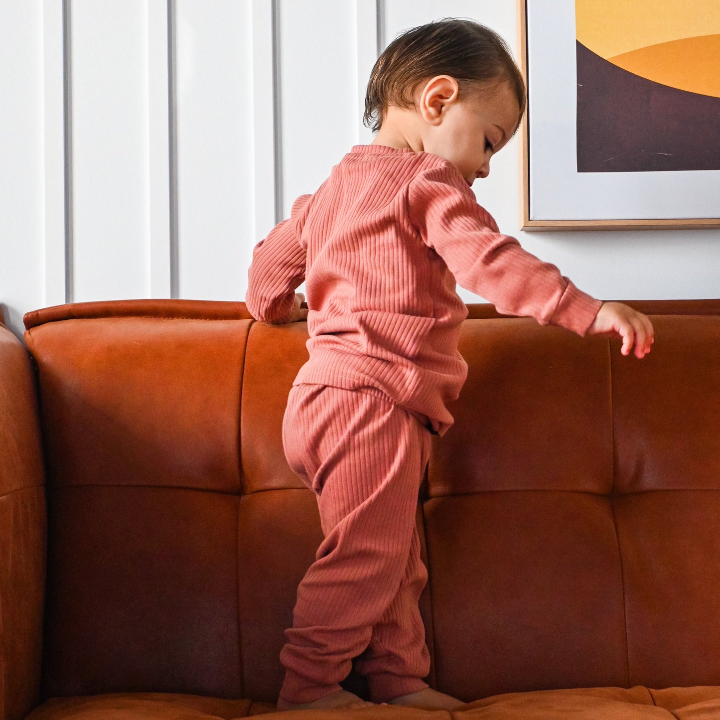 The Orly Loungewear Set - Dusty Rose