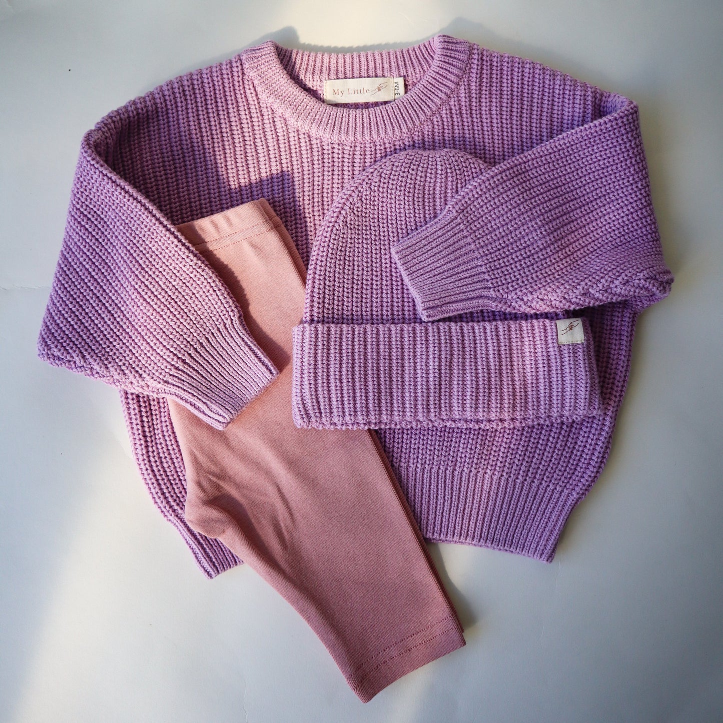 The Sutton Knit Sweater - Lavender