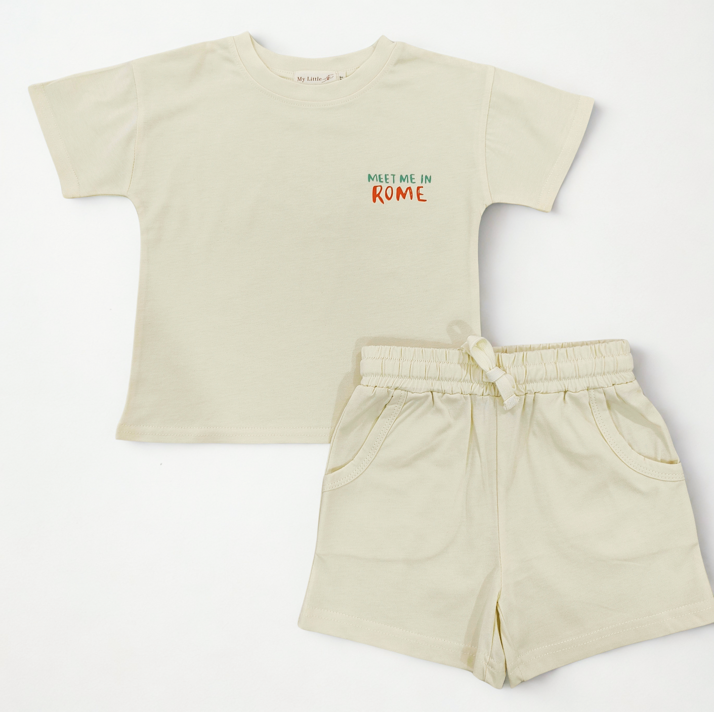 Meet Me In Rome Short Set