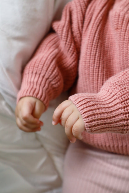 The Sutton Knit Sweater - Blossom