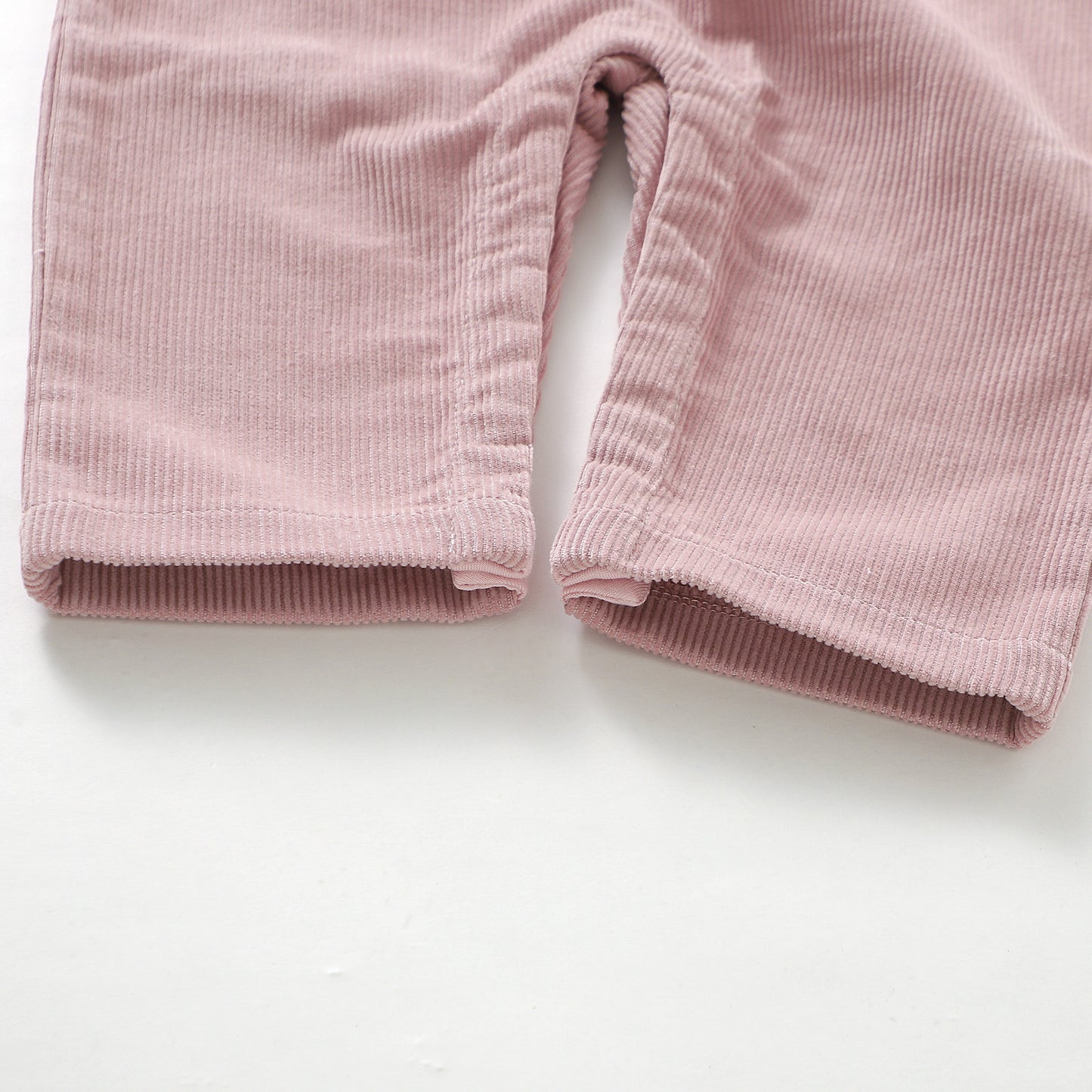 The Edin Corduroy Overalls - Berry Pink
