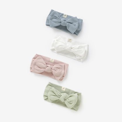 The Orly Bow Headband - Pistachio