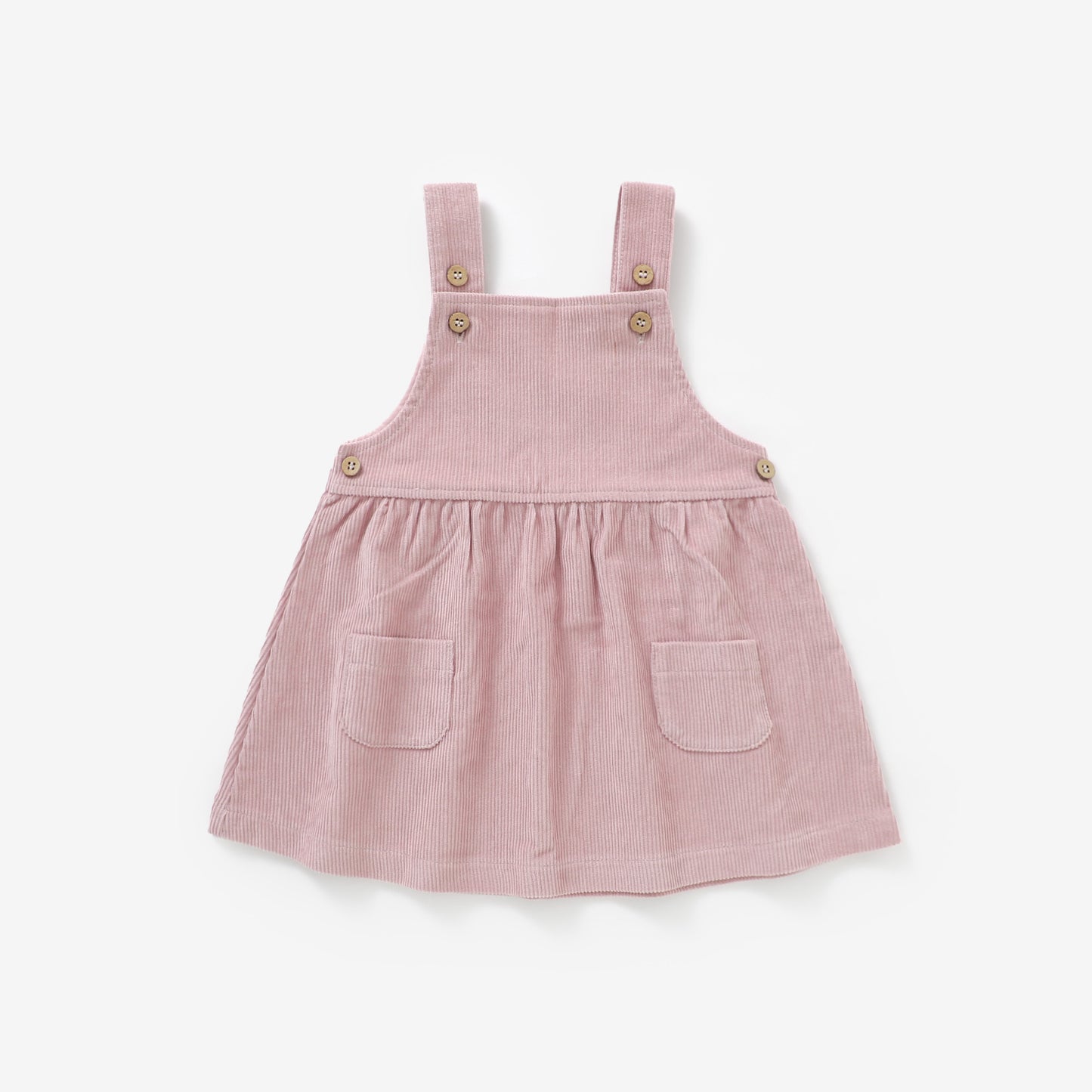 The Bristol Corduroy Dress - Berry Pink