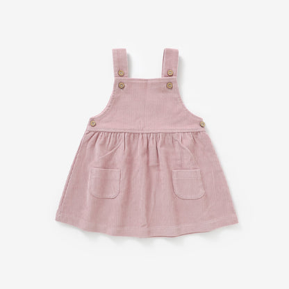 The Bristol Corduroy Dress - Berry Pink