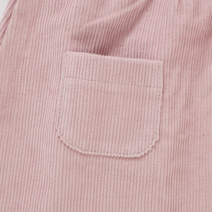 The Bristol Corduroy Dress - Berry Pink