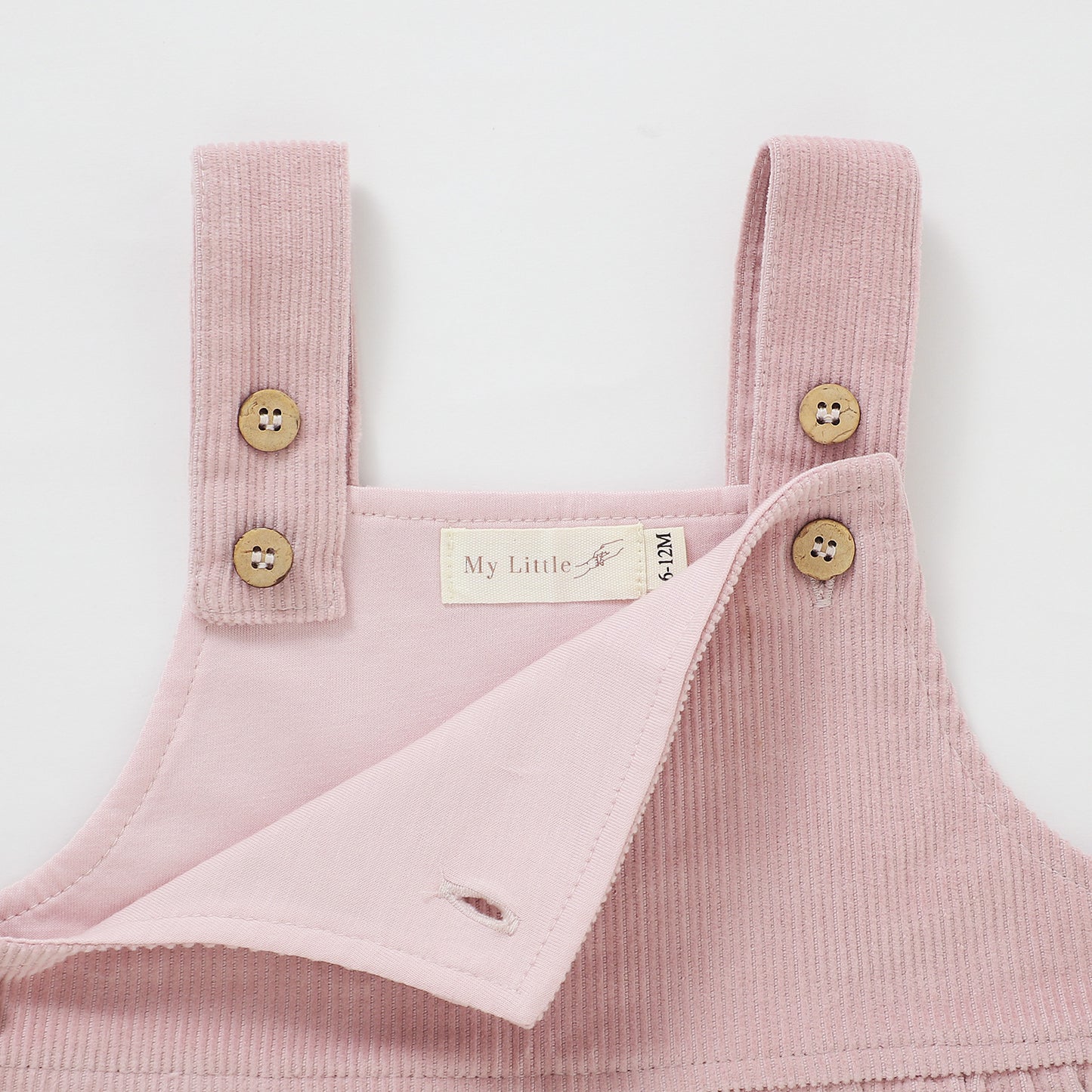 The Bristol Corduroy Dress - Berry Pink