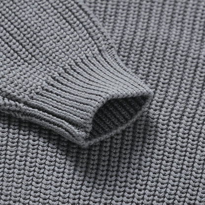 The Sutton Knit Sweater - Graphite