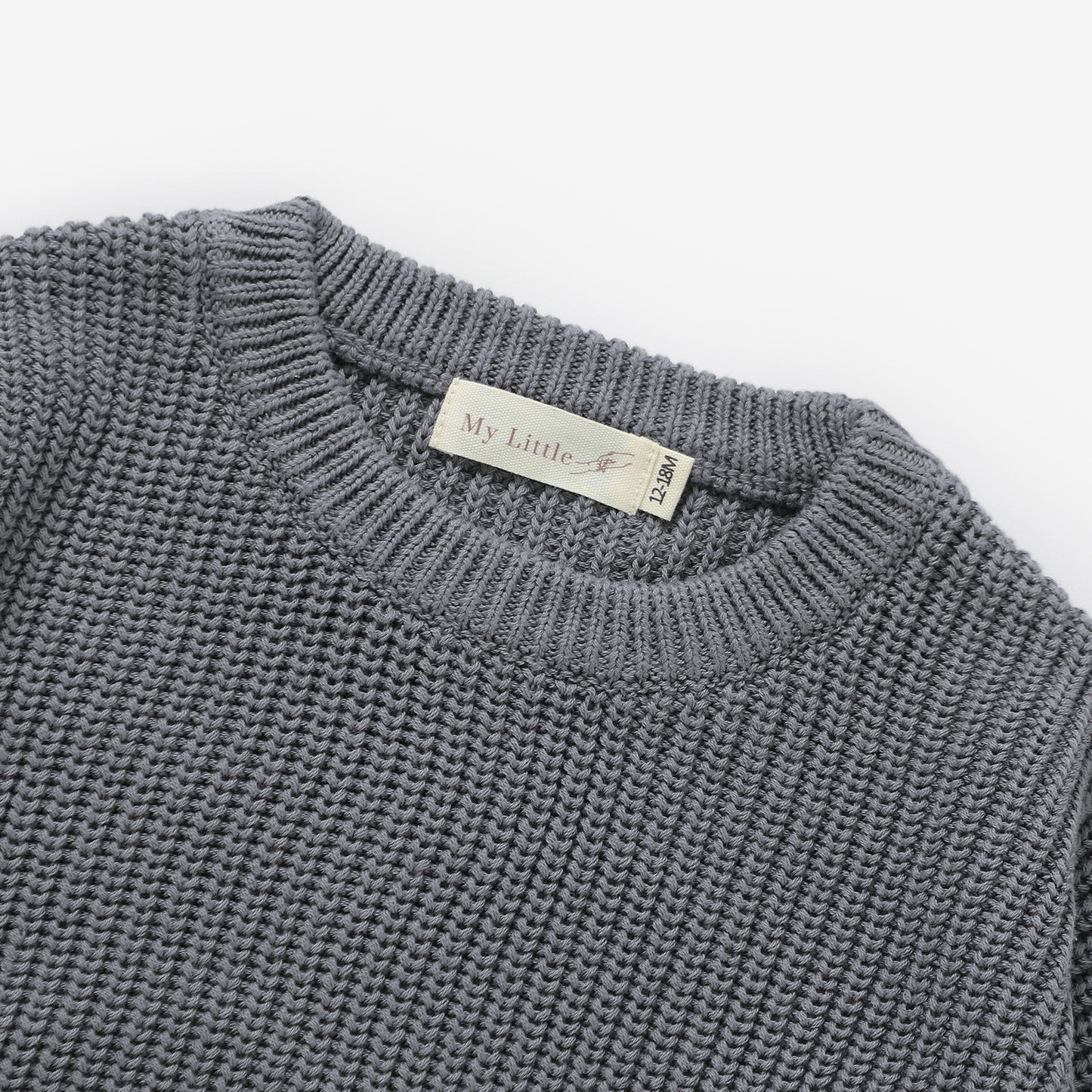 The Sutton Knit Sweater - Graphite