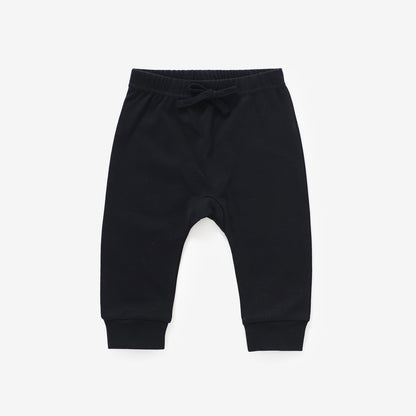 The Rhodes Harem Pant - Black Onyx