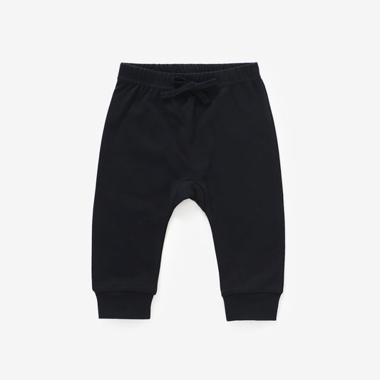 The Rhodes Harem Pant - Black Onyx