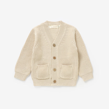 The Aran Cardigan - Cream