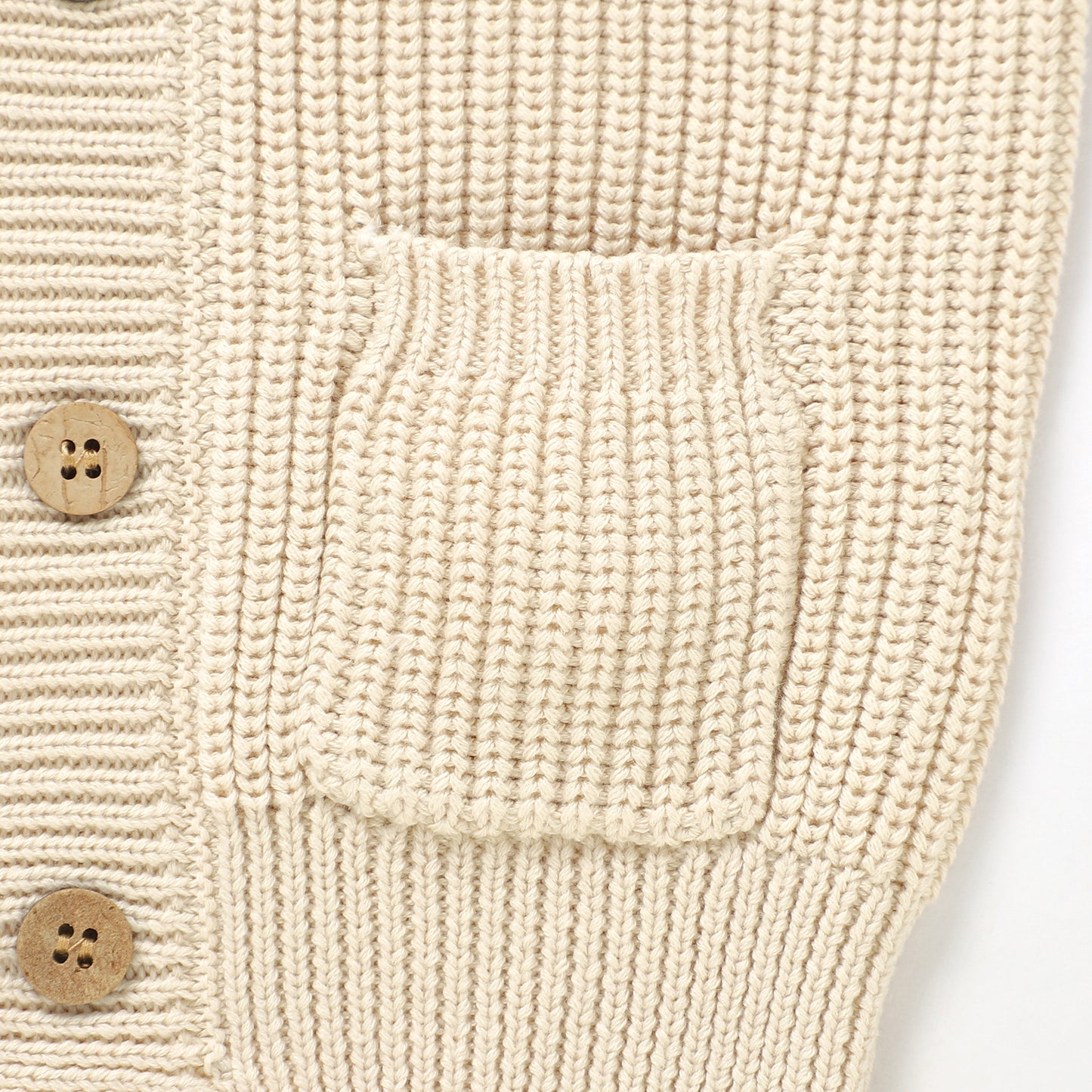The Aran Cardigan - Cream