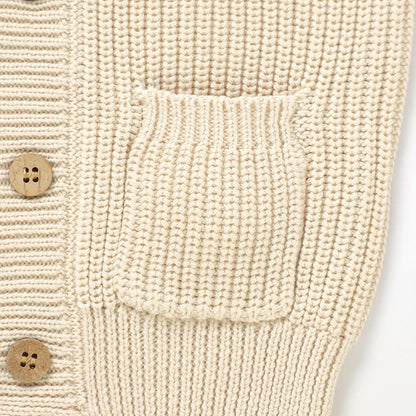 The Aran Cardigan - Cream