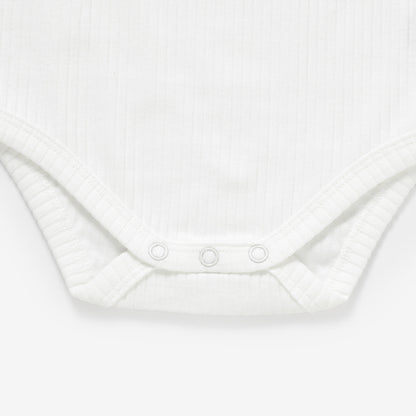 The Orly Bodysuit Set - White