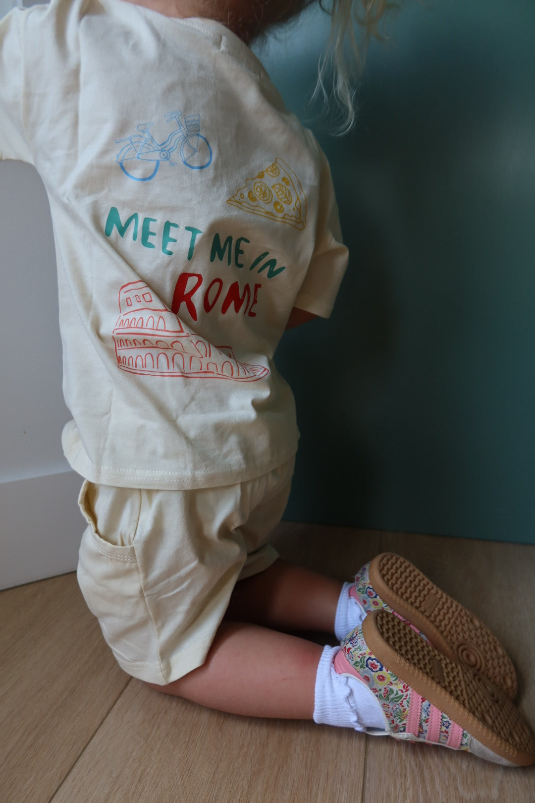 Meet Me In Rome Short Set