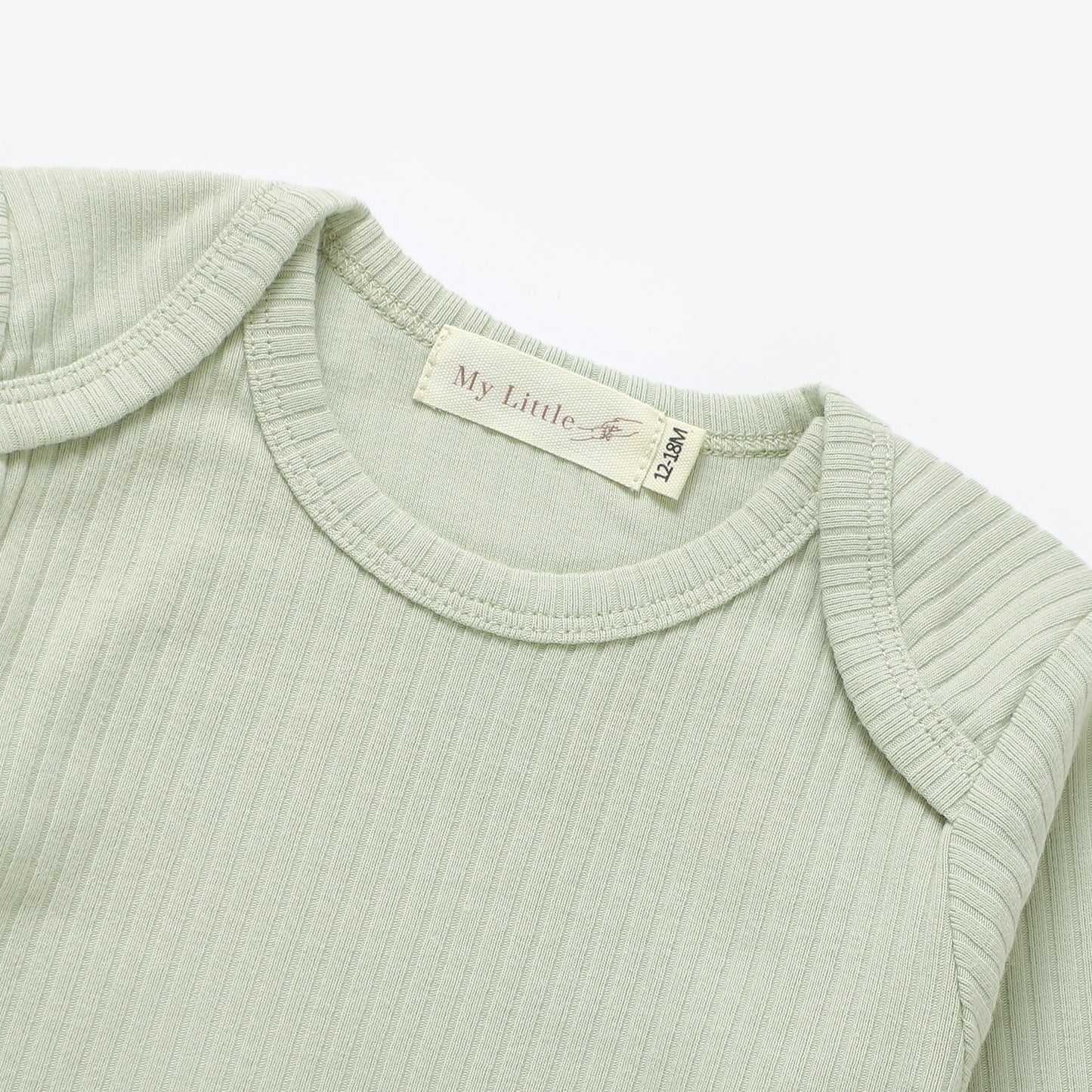 The Orly Bodysuit Set - Pistachio