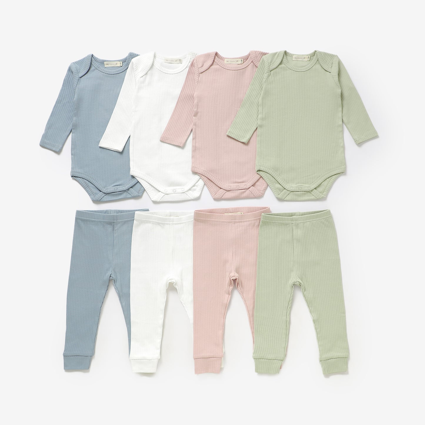 The Orly Bodysuit Set - Seaspray