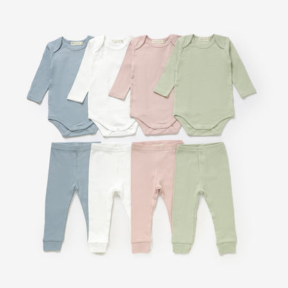 The Orly Bodysuit Set - Seaspray