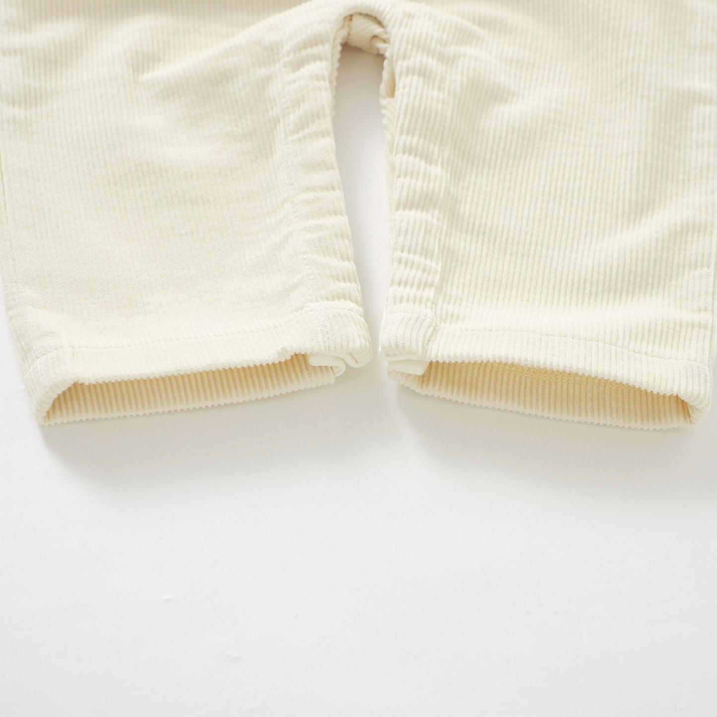 The Edin Corduroy Overalls - Cream