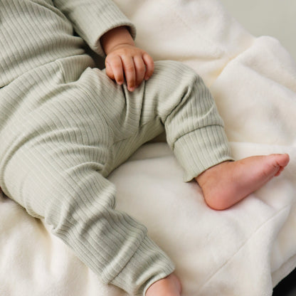 The Orly Bodysuit Set - Pistachio