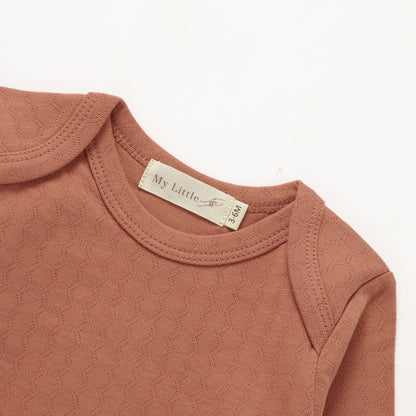 The Rennes Bodysuit - Terracotta