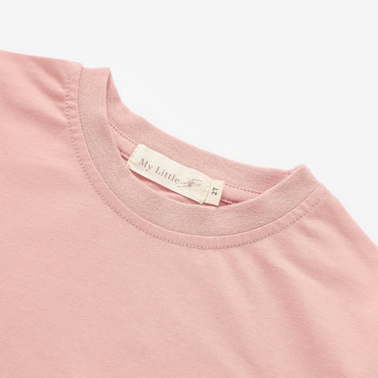 The Paros Short Set - Peony Pink