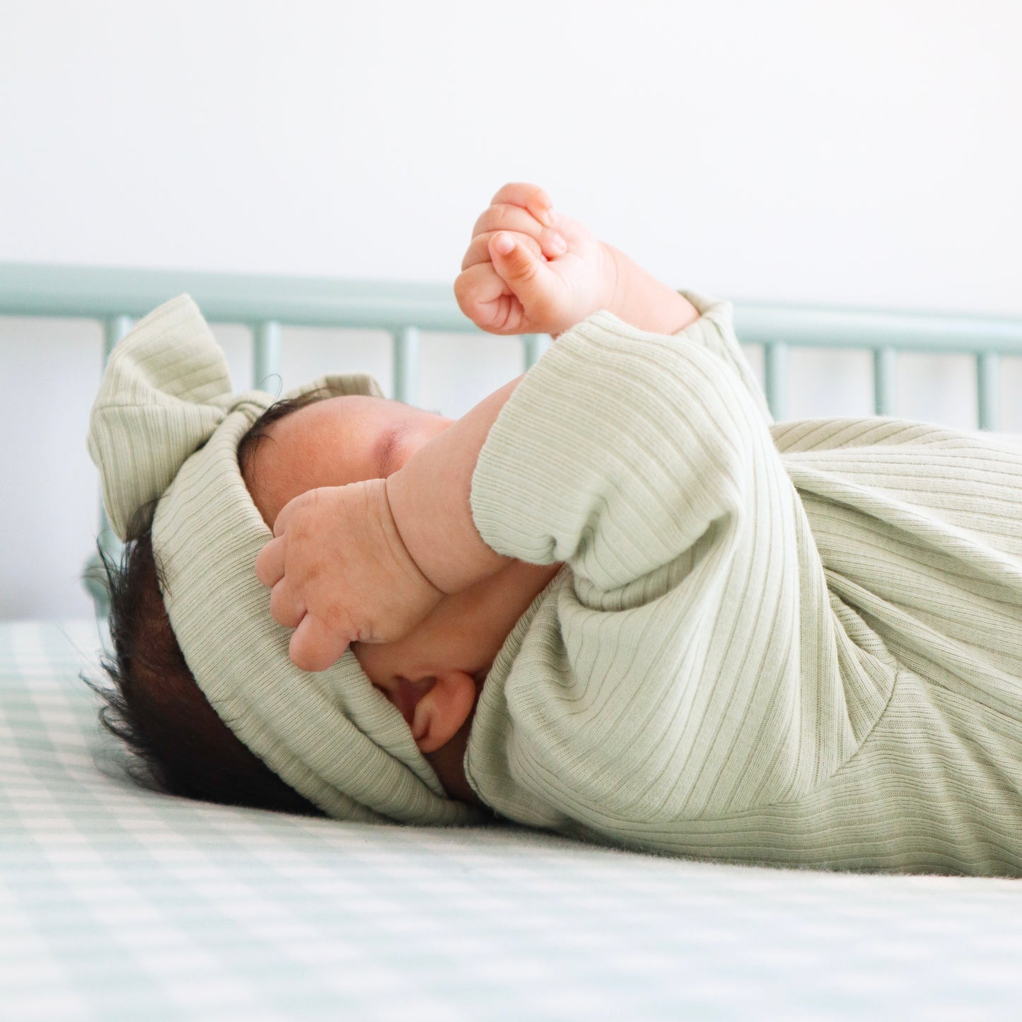 The Orly Bodysuit Set - Pistachio