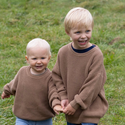 The Sutton Knit Sweater - Cappuccino