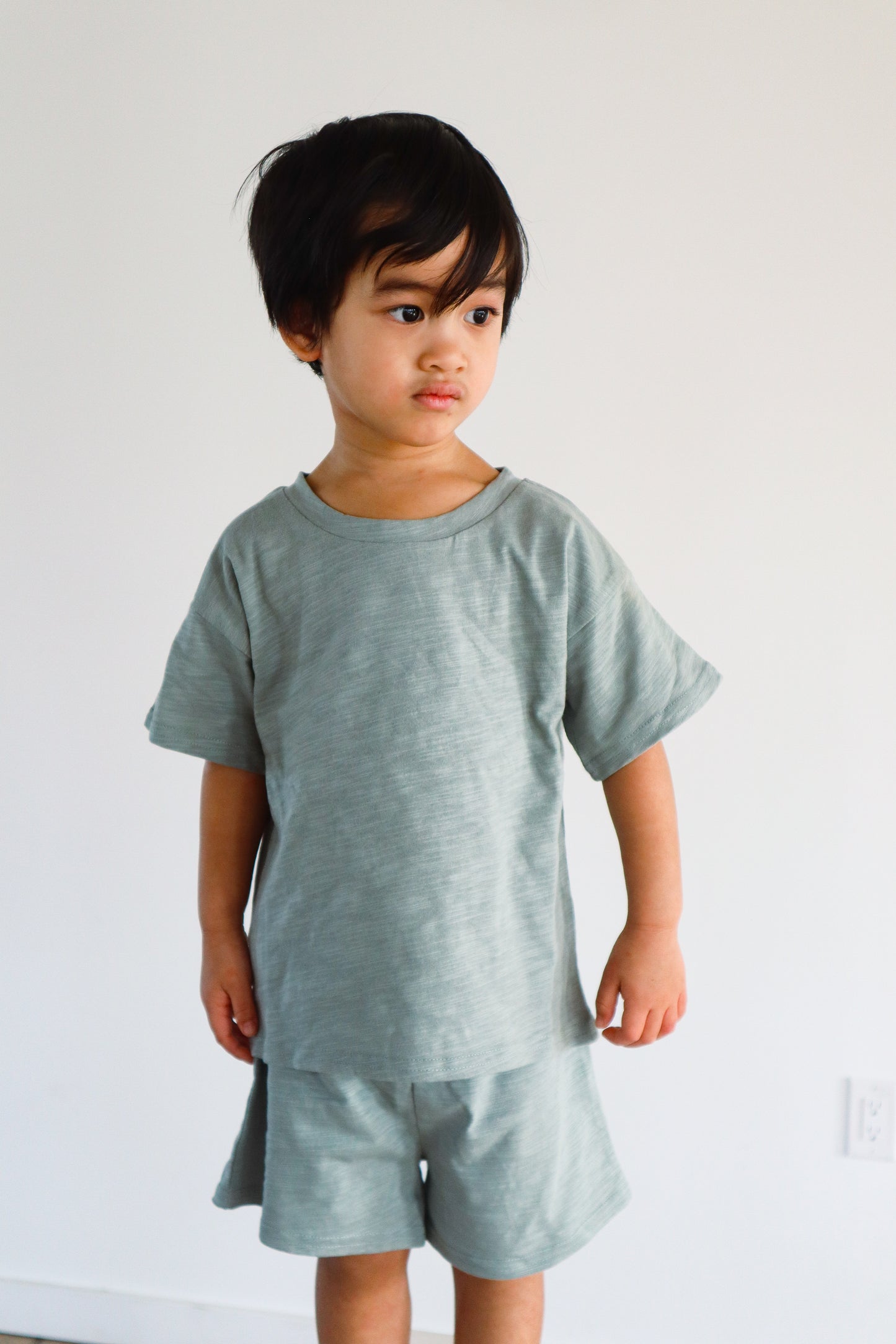 The Abbey Short Set - Eucalyptus