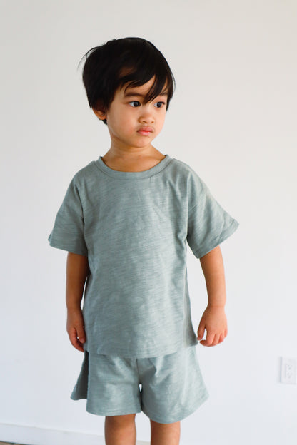 The Abbey Short Set - Eucalyptus