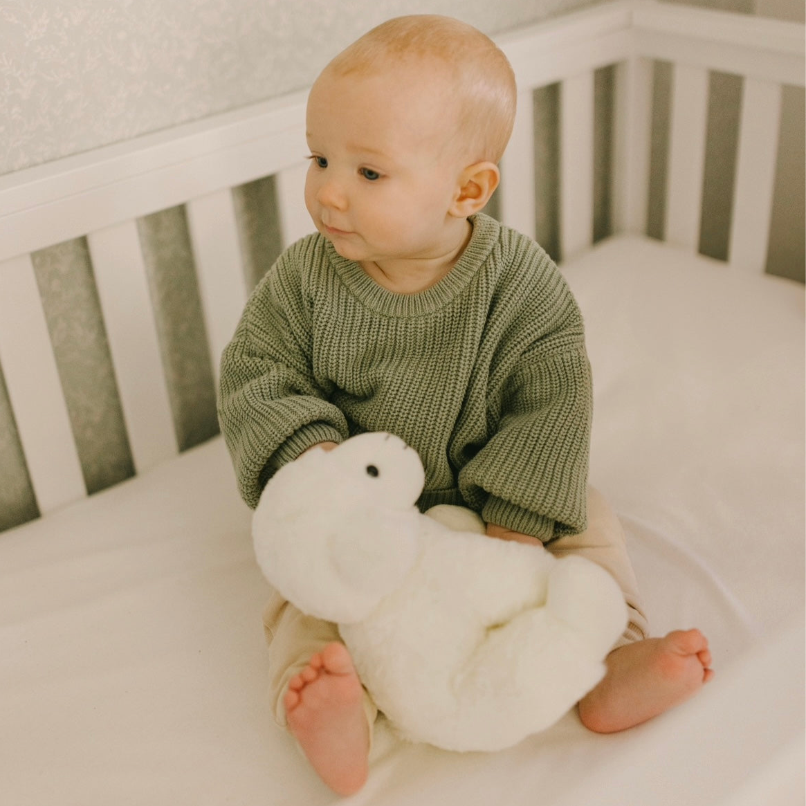 The Sutton Knit Sweater - Sage