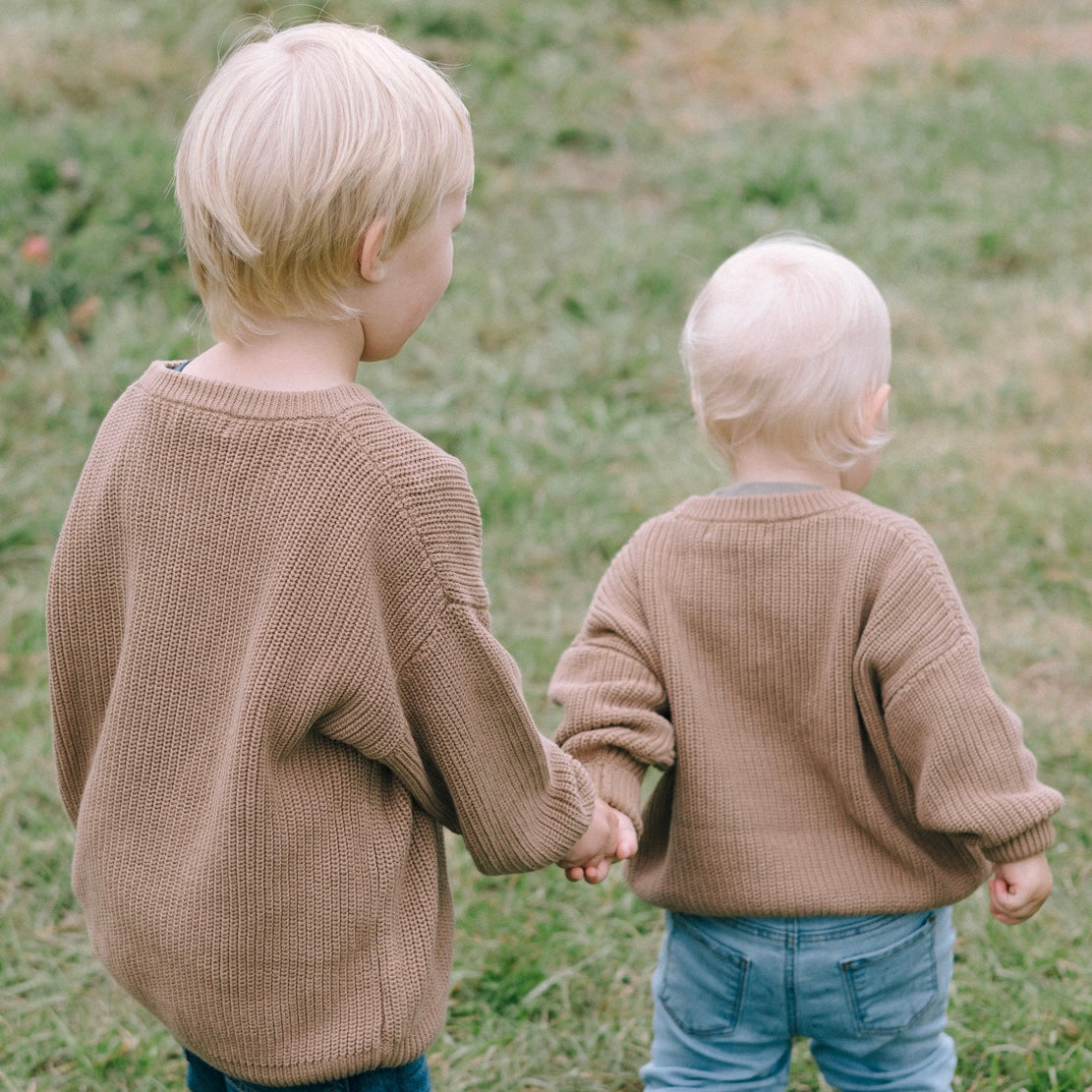 The Sutton Knit Sweater - Cappuccino