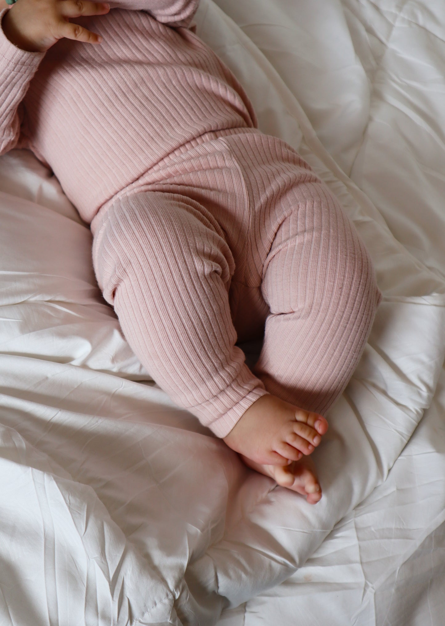 The Orly Bodysuit Set - Blush