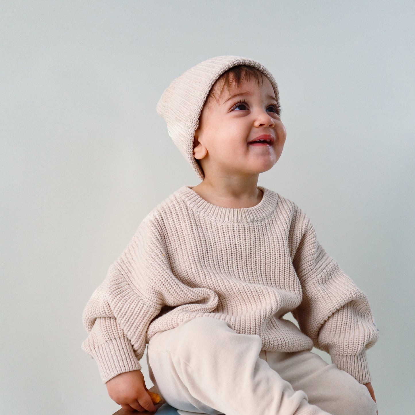 The Sutton Knit Sweater - Cream