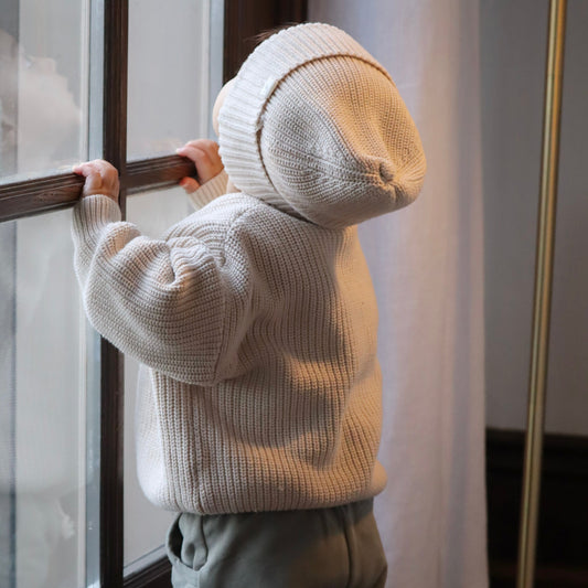 The Sutton Chunky Knit Toque - Cream