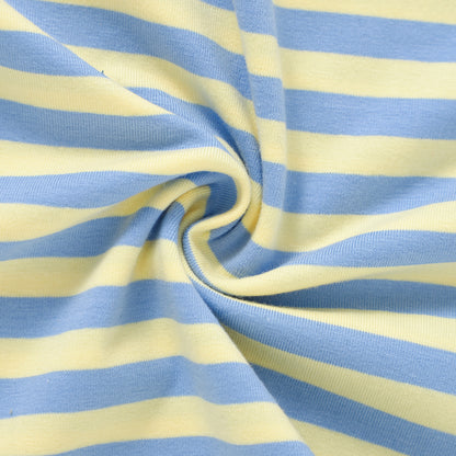 The Amalfi Striped Short Set - Limone