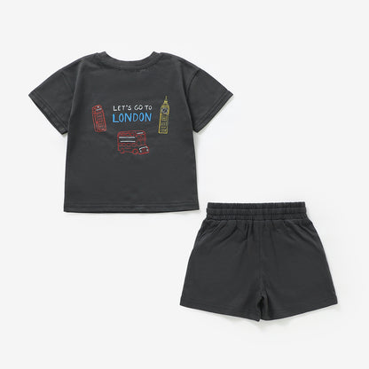 Let's go to London Short Set